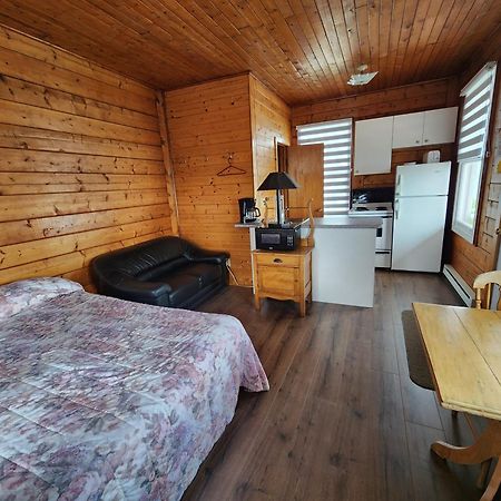 Motel Et Chalets Bo-Fleuve Evangeline Сен-Симеон Экстерьер фото
