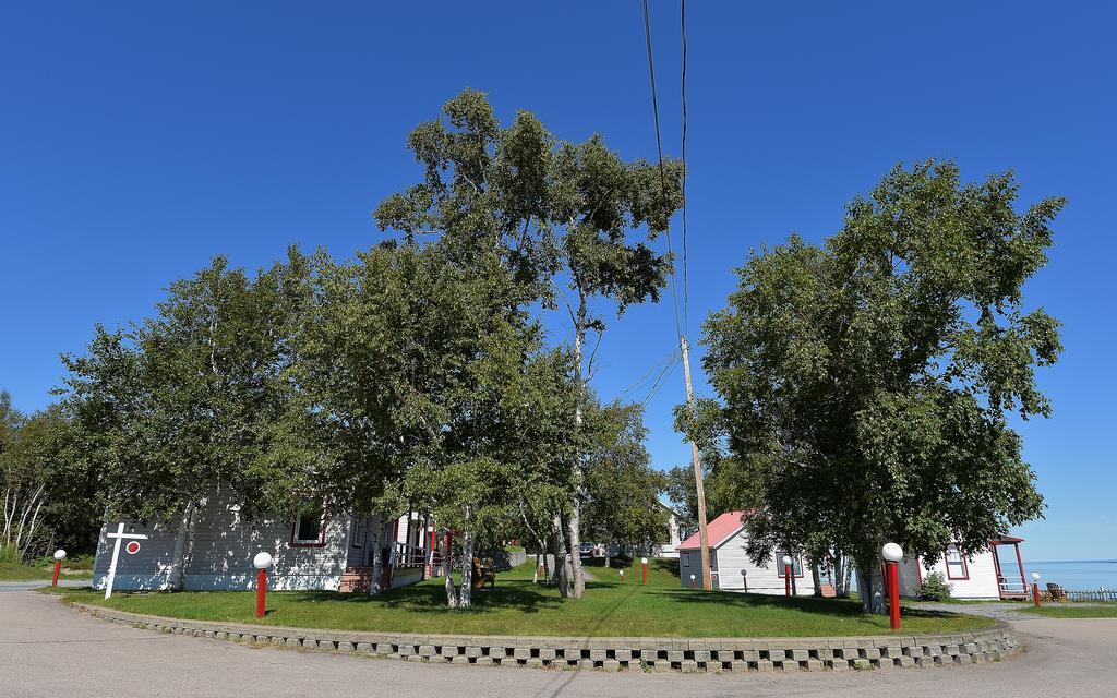 Motel Et Chalets Bo-Fleuve Evangeline Сен-Симеон Экстерьер фото